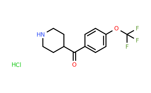 CAS 681133-34-6 | 4-(4-trifluoromethoxybenzoyl)-piperidine hydrochloride
