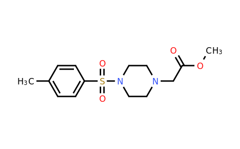 CAS 681226-60-8 | methyl 2-[4-(4-methylbenzenesulfonyl)piperazin-1-yl]acetate