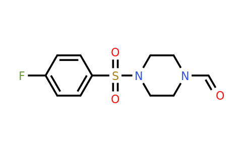 CAS 681226-64-2 | 4-(4-fluorobenzenesulfonyl)piperazine-1-carbaldehyde