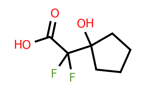 CAS 681240-10-8 | 2,2-difluoro-2-(1-hydroxycyclopentyl)acetic acid