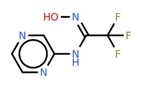 CAS 681249-55-8 | 2,2,2-Trifluoro-N'-hydroxy-N-pyrazin-2-ylethanimidamide