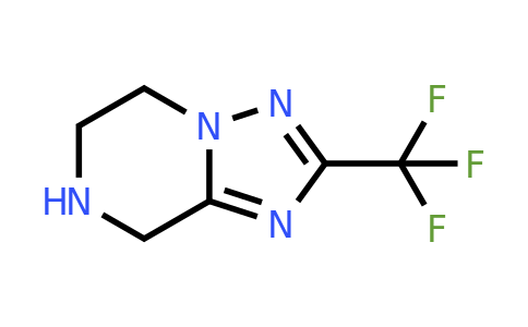 CAS 681249-57-0 | 2-(Trifluoromethyl)-5,6,7,8-tetrahydro-[1,2,4]triazolo[1,5-A]pyrazine