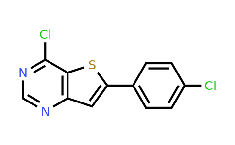 CAS 681260-54-8 | 4-chloro-6-(4-chlorophenyl)thieno[3,2-d]pyrimidine