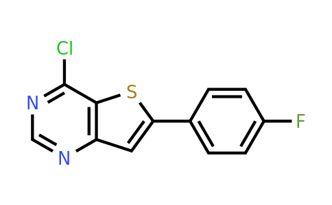 CAS 681260-56-0 | 4-chloro-6-(4-fluorophenyl)thieno[3,2-d]pyrimidine