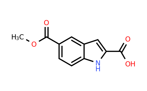 CAS 681288-76-6 | 5-(Methoxycarbonyl)-1H-indole-2-carboxylic acid