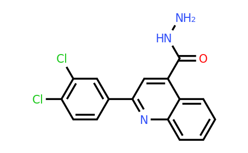 CAS 681443-85-6 | 2-(3,4-Dichlorophenyl)quinoline-4-carbohydrazide