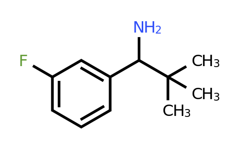 CAS 681514-01-2 | 1-(3-fluorophenyl)-2,2-dimethylpropan-1-amine