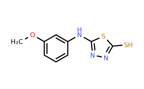 CAS 68161-58-0 | 5-[(3-methoxyphenyl)amino]-1,3,4-thiadiazole-2-thiol