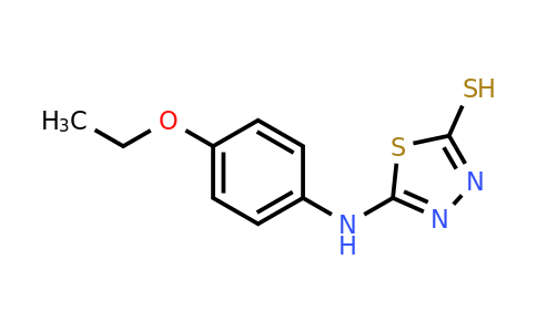 CAS 68161-60-4 | 5-[(4-ethoxyphenyl)amino]-1,3,4-thiadiazole-2-thiol