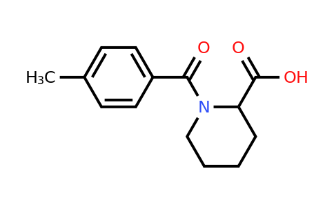 CAS 681827-45-2 | 1-(4-methylbenzoyl)piperidine-2-carboxylic acid