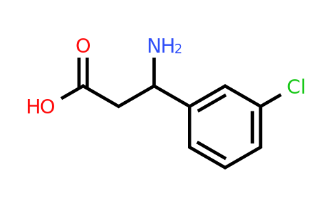 CAS 68208-21-9 | 3-Amino-3-(3-chlorophenyl)propanoic acid