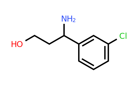 CAS 68208-25-3 | 3-Amino-3-(3-chlorophenyl)-propan-1-ol