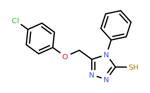 CAS 68212-26-0 | 5-[(4-chlorophenoxy)methyl]-4-phenyl-4H-1,2,4-triazole-3-thiol