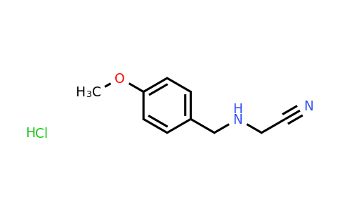 CAS 68220-91-7 | 2-((4-Methoxybenzyl)amino)acetonitrile hydrochloride