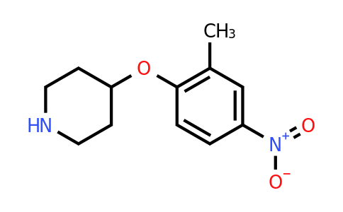 CAS 682326-39-2 | 4-(2-Methyl-4-nitro-phenoxy)-piperidine