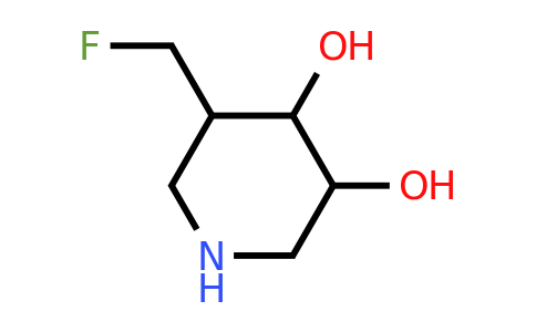 CAS 682331-14-2 | 5-(Fluoromethyl)piperidine-3,4-diol