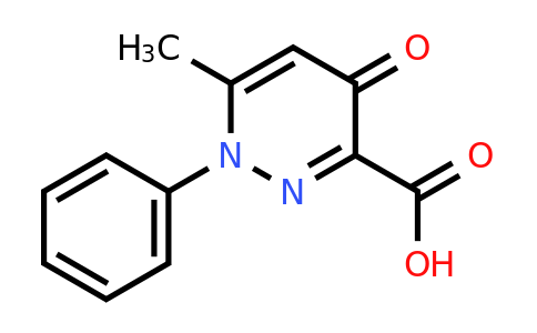 CAS 68254-08-0 | 6-methyl-4-oxo-1-phenyl-1,4-dihydropyridazine-3-carboxylic acid