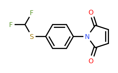 CAS 68255-71-0 | 1-{4-[(difluoromethyl)sulfanyl]phenyl}-2,5-dihydro-1H-pyrrole-2,5-dione