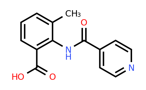 CAS 68279-85-6 | 3-Methyl-2-(pyridine-4-amido)benzoic acid