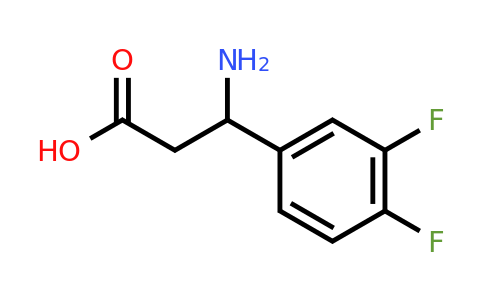 CAS 682804-05-3 | 3-Amino-3-(3,4-difluorophenyl)propanoic acid