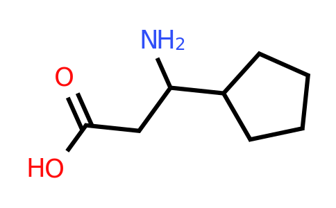 CAS 682804-23-5 | 3-Amino-3-cyclopentylpropanoic acid
