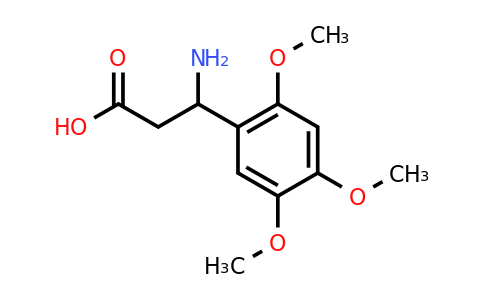 CAS 682804-47-3 | 3-Amino-3-(2,4,5-trimethoxy-phenyl)-propionic acid