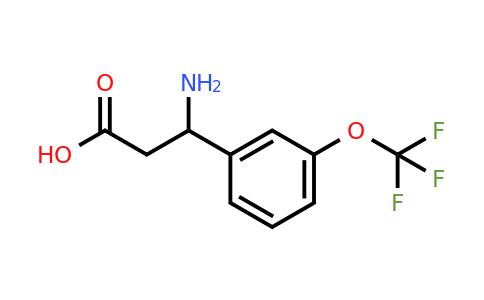 CAS 682804-53-1 | 3-Amino-3-(3-trifluoromethoxy-phenyl)-propionic acid