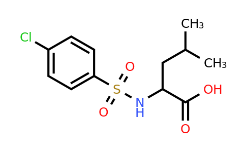 CAS 68305-77-1 | 2-(4-Chlorophenylsulfonamido)-4-methylpentanoic acid