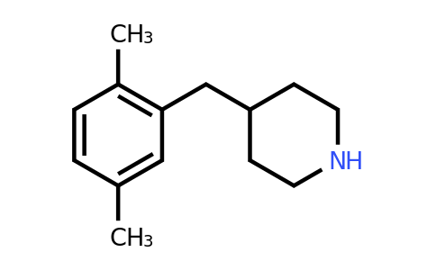 CAS 683202-60-0 | 4-[(2,5-dimethylphenyl)methyl]piperidine
