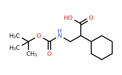 CAS 683218-87-3 | 3-(tert-butoxycarbonylamino)-2-cyclohexyl-propanoic acid
