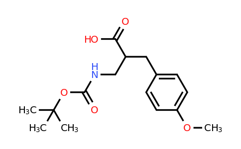 CAS 683218-95-3 | 3-((tert-Butoxycarbonyl)amino)-2-(4-methoxybenzyl)propanoic acid