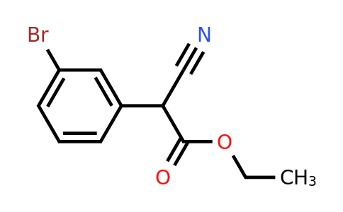 CAS 683220-28-2 | ethyl 2-(3-bromophenyl)-2-cyanoacetate