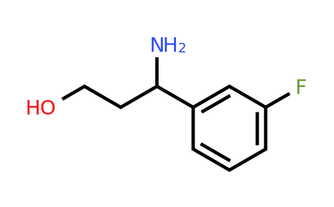 CAS 683221-07-0 | 3-Amino-3-(3-fluorophenyl)propan-1-ol