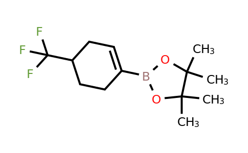 CAS 683242-93-5 | 4,4,5,5-tetramethyl-2-(4-(trifluoromethyl)cyclohex-1-en-1-yl)-1,3,2-dioxaborolane