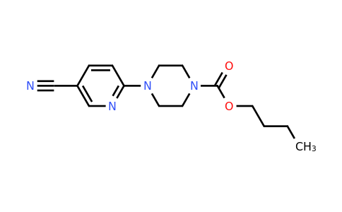 CAS 683274-61-5 | 5-Cyano-2-[4-butoxycarbonyl(piperazino)]pyridine