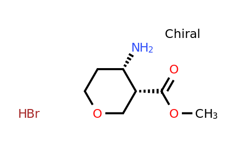 CAS 683774-06-3 | (3S,4S)-Methyl 4-aminotetrahydro-2H-pyran-3-carboxylate hydrobromide