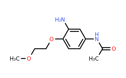 CAS 68385-79-5 | N-(3-Amino-4-(2-methoxyethoxy)phenyl)acetamide