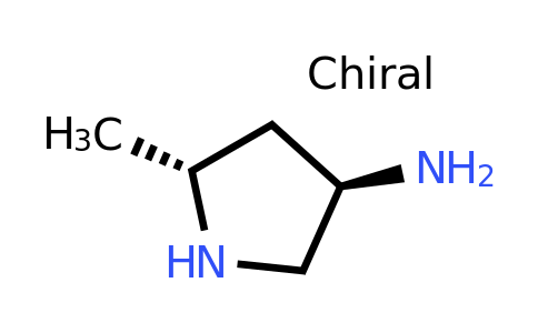 CAS 684208-09-1 | (3R,5R)-5-methylpyrrolidin-3-amine