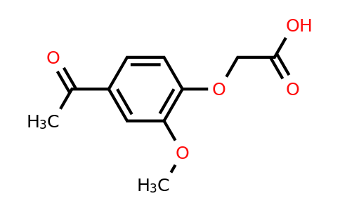 CAS 68461-48-3 | 2-(4-acetyl-2-methoxyphenoxy)acetic acid