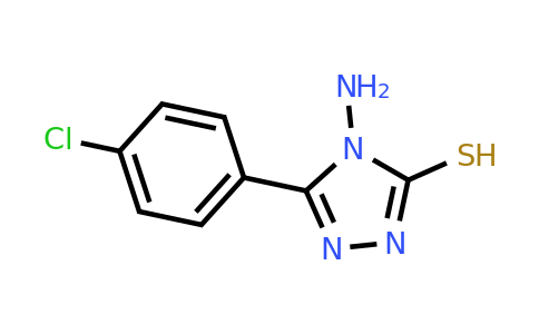 CAS 68468-95-1 | 4-amino-5-(4-chlorophenyl)-4H-1,2,4-triazole-3-thiol