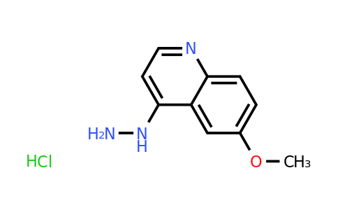 CAS 68500-39-0 | 4-Hydrazino-6-methoxyquinoline hydrochloride