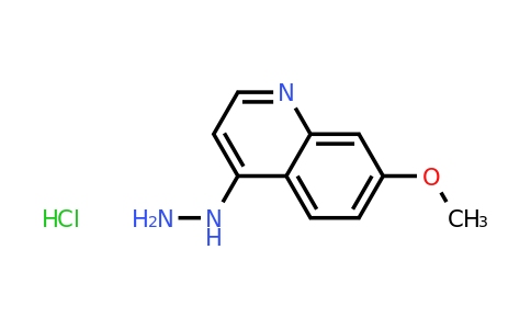 CAS 68500-40-3 | 4-Hydrazino-7-methoxyquinoline hydrochloride