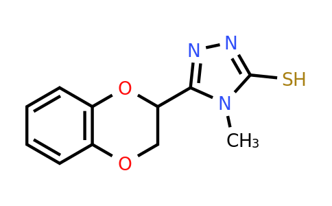 CAS 685119-94-2 | 5-(2,3-dihydro-1,4-benzodioxin-2-yl)-4-methyl-4H-1,2,4-triazole-3-thiol