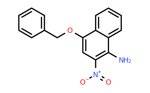 CAS 685142-83-0 | 4-(Benzyloxy)-2-nitronaphthalen-1-amine