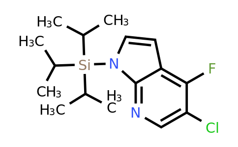 CAS 685513-90-0 | 5-Chloro-4-fluoro-1-(triisopropylsilanyl)-7-azaindole
