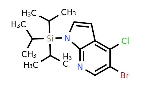 CAS 685513-96-6 | 5-Bromo-4-chloro-1-(triisopropylsilanyl)-7-azaindole