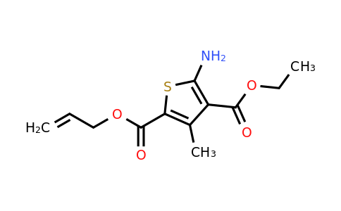 CAS 685854-20-0 | 4-ethyl 2-prop-2-en-1-yl 5-amino-3-methylthiophene-2,4-dicarboxylate