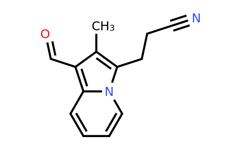 CAS 685891-09-2 | 3-(1-formyl-2-methylindolizin-3-yl)propanenitrile