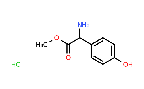 CAS 68697-60-9 | methyl 2-amino-2-(4-hydroxyphenyl)acetate hydrochloride