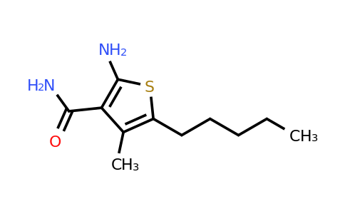 CAS 68746-23-6 | 2-amino-4-methyl-5-pentylthiophene-3-carboxamide